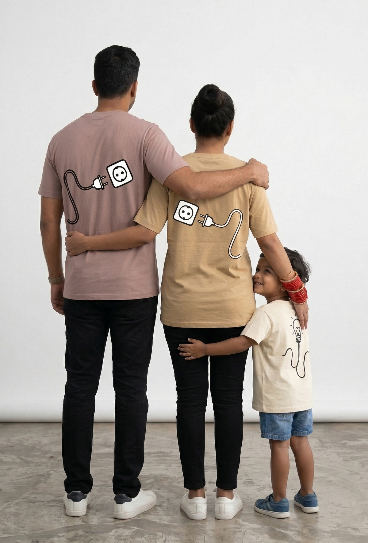 Plugged Into Love family tshirt