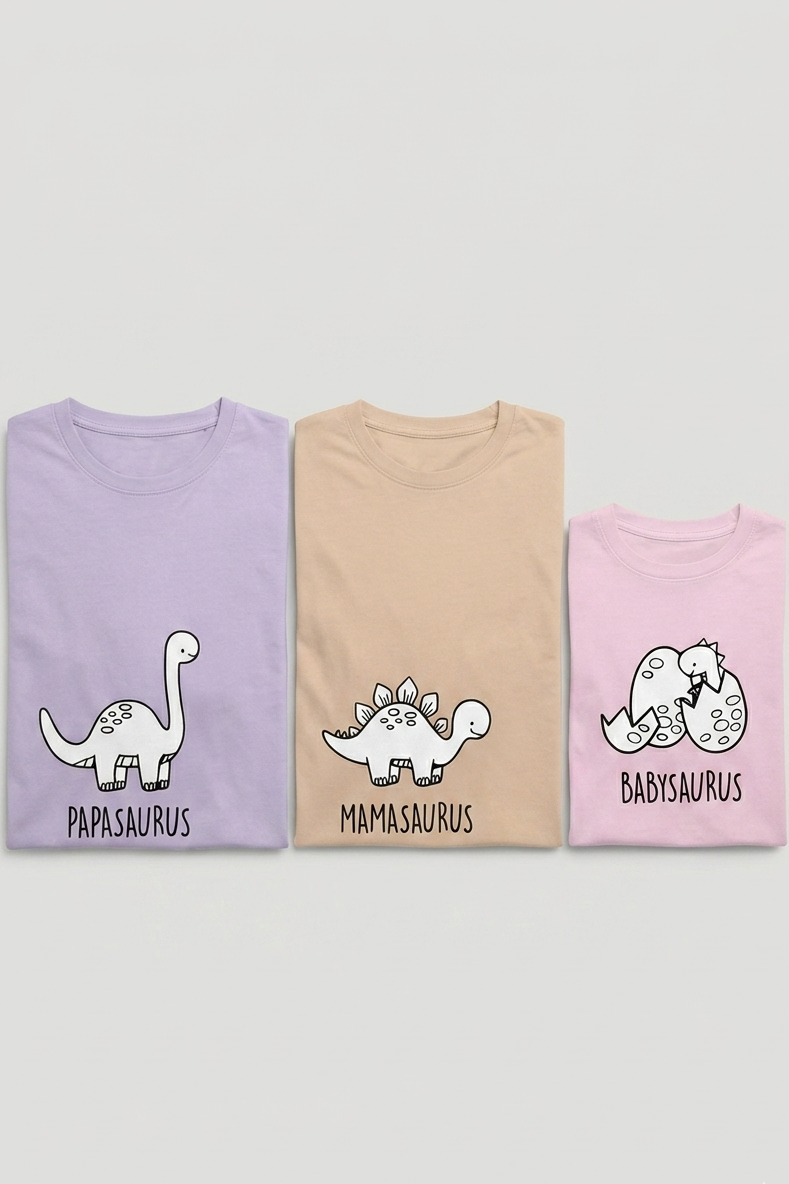 Papa Saurus Unisex Classic Crew T-Shirt